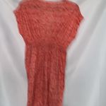 Salt Life  WO SIZE LARGE CORAL FISHING DESIGN SWIM COVER UP CASUAL DRESS EUC CLEAN Photo 5