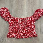 Showpo Floral Smocked Crop Top Photo 1