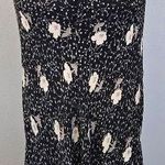Vintage 90's Y2K Harlow Floral Print Black Maxi Slip On Dress Size undefined Photo 1