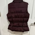 Eddie Bauer  Dark Red Puffer Vest Photo 3