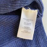 Adrienne Vittadini  Turtleneck Sweater Womens Small Blue‎ Ribbed Lightweight Photo 6