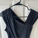 AQUA  bloomingdales stretchy ruched asymmetrical bodycon dress Photo 1