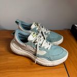 Vans  Ultrarange Vr3 Cush Trellis Teal White Suede Comfort Sneaker W7.5 Photo 0