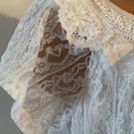 One World NWT  Women’s White Lace Sundress Size Medium Photo 4