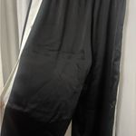 Stylish Black Boyfriend Jeans with White Side Stripe Size M Photo 9