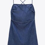 ZARA RUSTIC MINI DRESS Photo 6