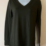 Butterfly Dsigns Brown Long Sleeve Top Sz S Photo 0