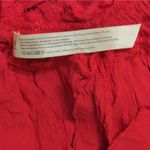 Free People Adella Cami Crochet Lace Flowy Tiered Crisscross Cherry Red S New Photo 9