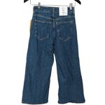 H&M Wide Leg High Waist Cropped Jeans Sz 2 NWT 21" Inseam Classic Denim Photo 1