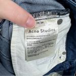 Acne Studios  Skin 5 Emerald Medium Wash Skinny Jeans Size 28/34 Photo 3