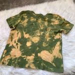 Basic Editions Relaxed Fit Size Large Cotton Green Khaki Hand Dyed Tshirt Soft Photo 5
