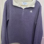 Champion Sherpa Half Zip Crop Top Photo 0