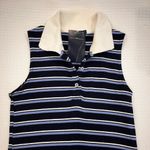 Brandy Melville Blue & White Striped Costal Summer Sleeveless Dress OS FLAW Photo 3