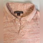 Michael Kors Michael‎ Kors Short Sleeve Collared White Red Striped Button Up Shirt Size Small Photo 5