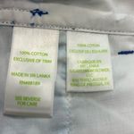 Lilly Pulitzer COCOANUT WALK CROP Pants Get In Line Indigo Jellyfish Size 4 EUC Photo 9