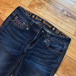 Rock Revival “Alivia” Skinny Jeans, Red Stitching, Sz 29 Photo 1