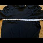 choker neck blouse in black size L Size L Photo 8