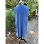 J.Jill Dress Petite PM Blue Sleeveless A-Line Tank Dress Wearever Collection Photo 1