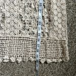 Solitaire  Swim Cream Lace Swim Coverup Dress Beach Vacation Large Photo 4