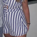 Charlotte Russe Open-Back Romper Photo 1