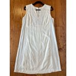 Tommy Bahama  Daphne linen blend white embroidered dress Photo 5