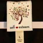 Long Sleeved Hooded “Good Vibes” Shirt Black Size L Photo 4