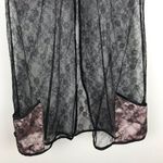 Victoria's Secret VTG Victoria’s Secret black & pink laced teddy‎ Photo 1