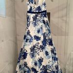Terani Couture Glamour by Terani size 2 Couture Sleeveless V-Neck Floral Print Ball Gown dress Photo 7