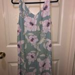 Madison Sz small Seafoam Green Floral Spaghetti Strap‎ Sundress NEW Photo 1