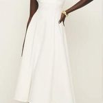 Reformation  Mikol Knit Dress in White M Photo 0