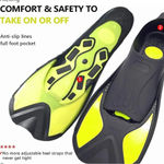 New!! Unisex swim fins size black/yellow, Size XS Black Photo 1