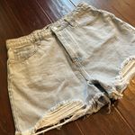 Missguided Hi Rise Denim Jean Shorts 8 Photo 1