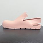 Bottega Veneta Peachy Pink Rubber Puddle Slingback Mule Sandals 41 *No Box* Photo 1