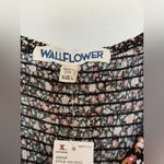 Wallflower Juniors Floral All Over Print Dress Size Large New Yellow Photo 1