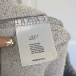 John Galt Brandy Melville  Grey Sweatpants with Navy Blue Stripes OS (small) Photo 7