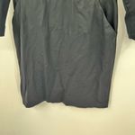 Talbots black 3/4 sleeve pullover hidden back zip dress w/ pockets size 10 Photo 7