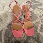ATP Atelier All Tomorrow's Parties Lapedona Strappy Pink Sandals Heels 40 9 $425 Size undefined Photo 2