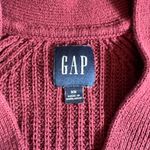 Gap  Burgundy Cardigan Button Up XS Photo 3