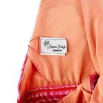 Dippin' Daisy's  Revibe Festival Bikini Top Yellow Pink Ribbed Velvet Size XL Photo 2