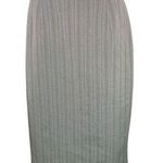 Blacker by Stanley Blacker Skirt Women 8 Gray Herringbone Pencil Straight Preppy Photo 0