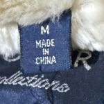 Vintage‎ Genuine Leather Shearling Lined Hooded Coat Winter medium Green Size L Photo 2