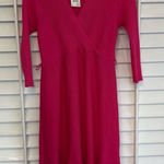 Cato Pink Ribbed Sweater Dress Size Medium Photo 0