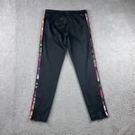 Adidas Track Pants Women Medium Floral Stripe Side Logo Athletic Photo 1