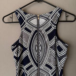 Speechless  sz 3 navy silver halter‎ mini dress Photo 6