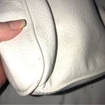 Juicy Couture  Crossbody Bag White Pebbled Convertable Adjustable Gold Zip Top Photo 13