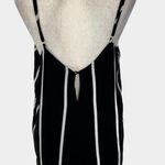 NLW Black white stripe romper size Junior XL button front in excellent condition Photo 2