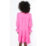 Tuckernuck/Pomander Place Electric Pink Crepe Kenzo Dress Size XS Photo 1