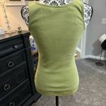 Energie  size medium green rib tank with lace Photo 6