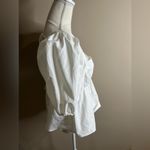 Divided NWT puff sleeve top size medium Photo 2
