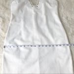 by the way. White Strapless Mini Dress Bodycon Lace Up Chain Formal Party Large‎ Photo 13